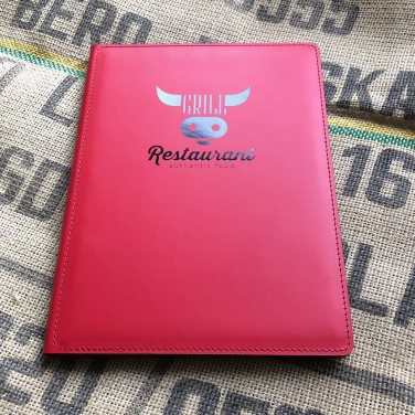 Logo trade promotional giveaways image of: Menu cover Fine Dining 1063094